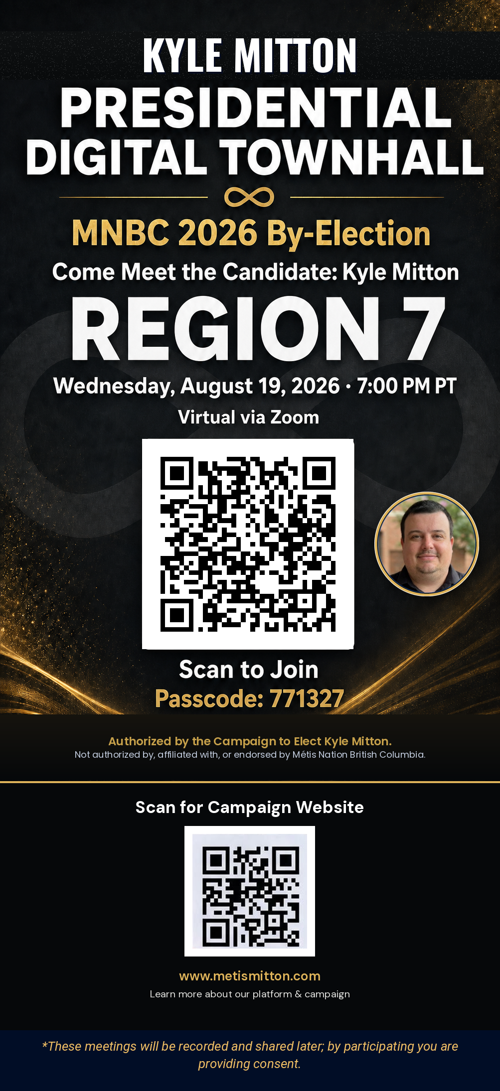Region 7 Digital Townhall Poster